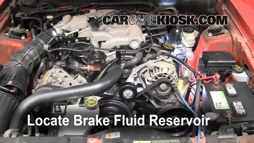 2004 Ford Mustang 3.9L V6 Coupe Brake Fluid